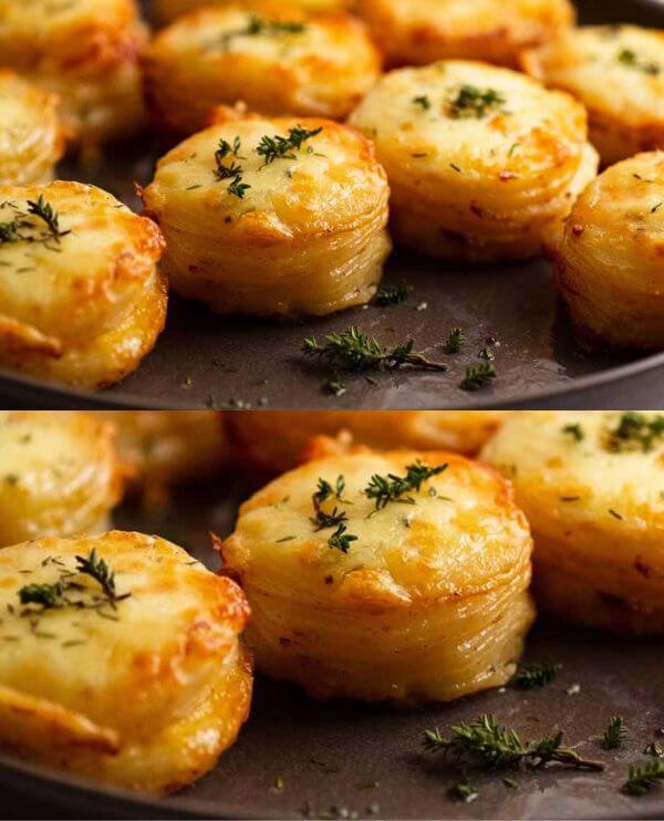 Deliciosas Mini Dauphinoise de Patata para una Experiencia Culinaria Inolvidable
