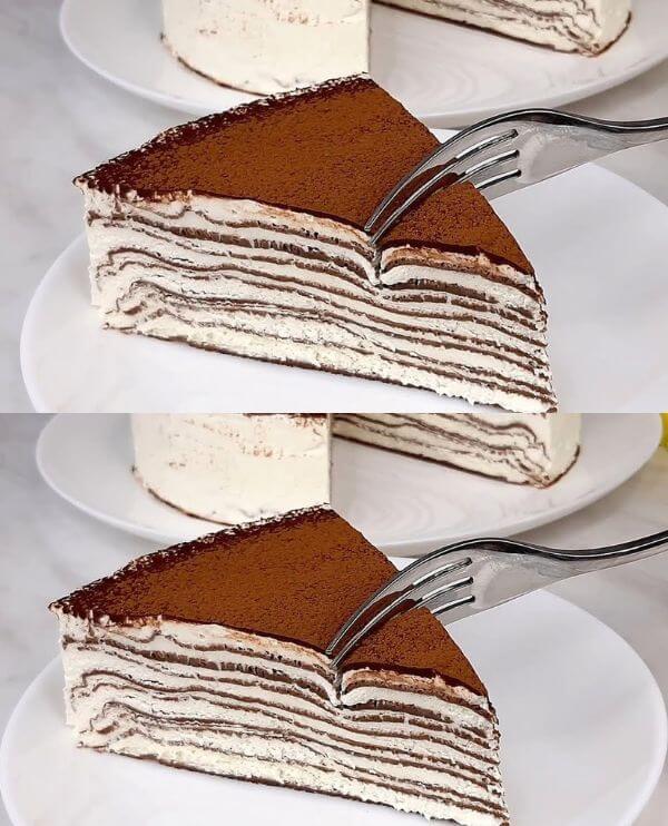 Cómo hacer un delicioso pastel de queso con cacao y leche