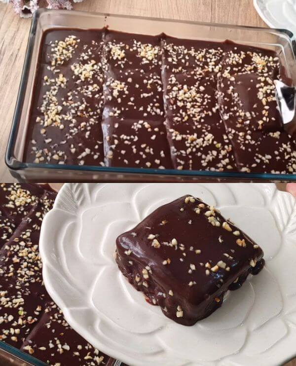 Con sémola es muy fácil de hacer El postre más fácil del mundo