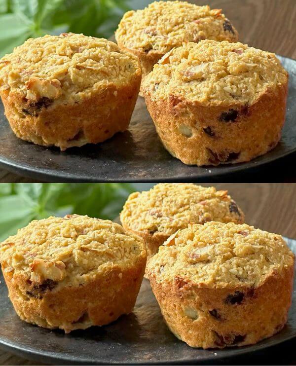 Desayuno Saludable en 5 Minutos: Receta de Muffins de Avena y Manzana