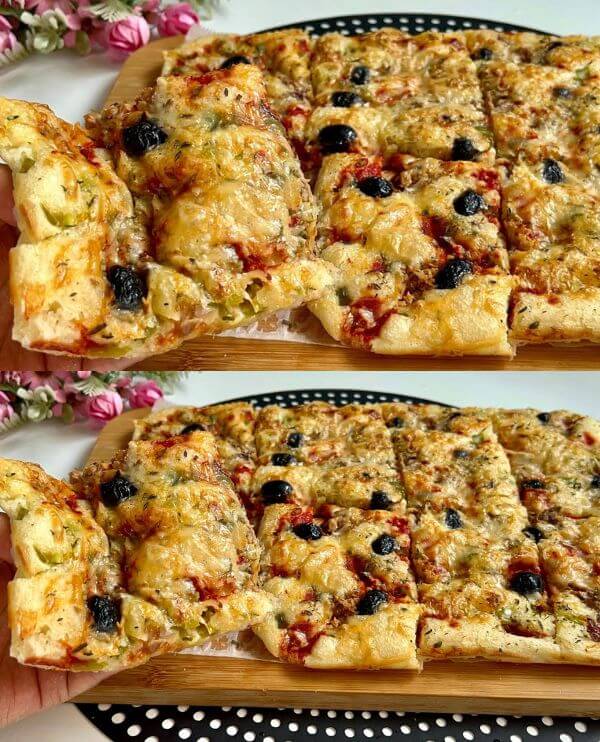 Prepara una pizza deliciosa en casa con pocos ingredientes!