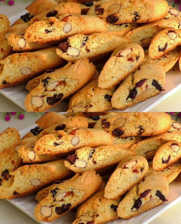Las famosas galletas italianas Biscotti