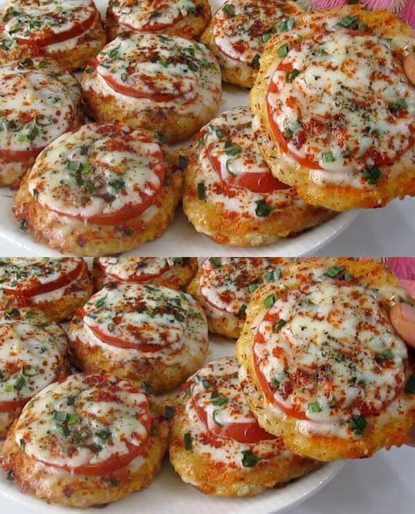 Receta de Pizzas de Papa