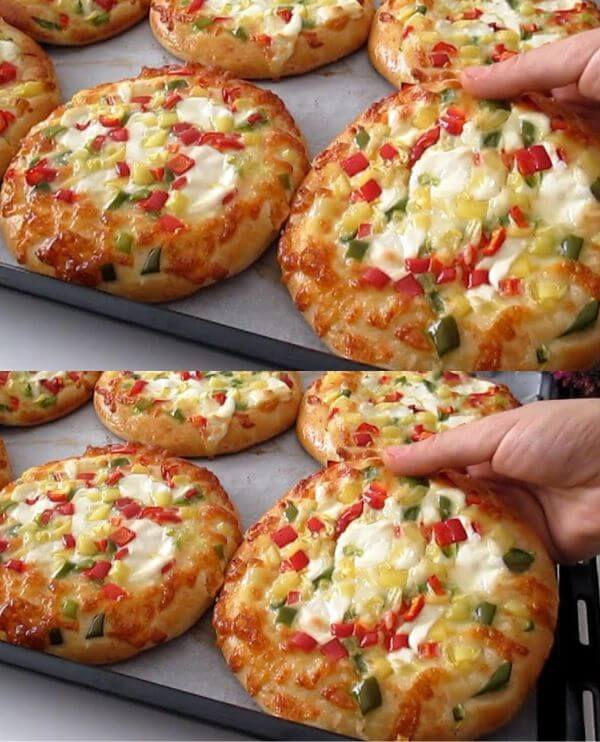 mostraré cómo preparar estos deliciosos bollos de pimiento y queso