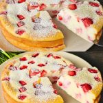 Nunca antes había probado una tarta de fresas