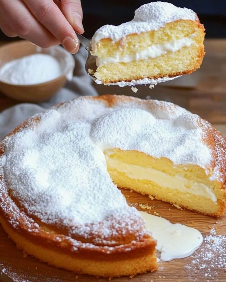 bizcocho relleno de crema