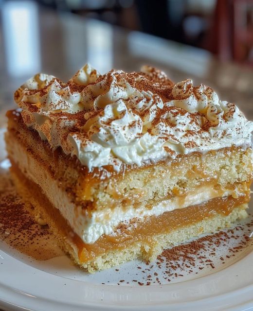 Pastel Tres Leches con Calabaza y Especias