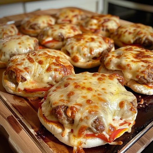 Hamburguesas de Pizza: