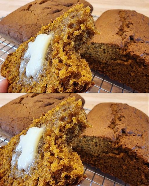 pan de calabaza con especias
