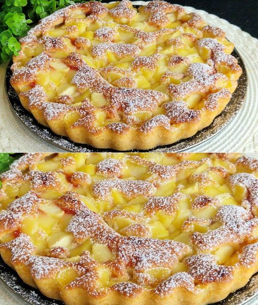 Tarta de manzana italiana