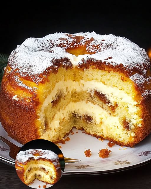 Donut de Año Nuevo con Crema de Limón y Melocotón: Una Deliciosa Tradición Familiar