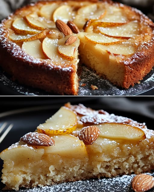 Tarta de Pera y Almendras: Un Clásico Italiano Reinventado