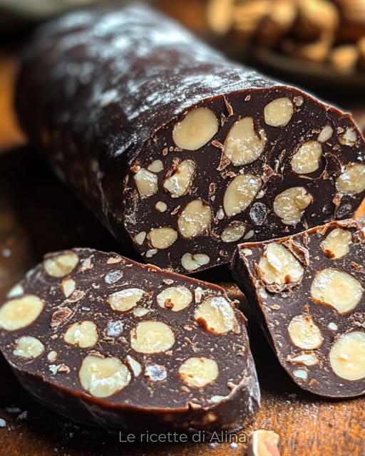 Salami de Chocolate y Avellanas: El Postre Italiano Sin Horno