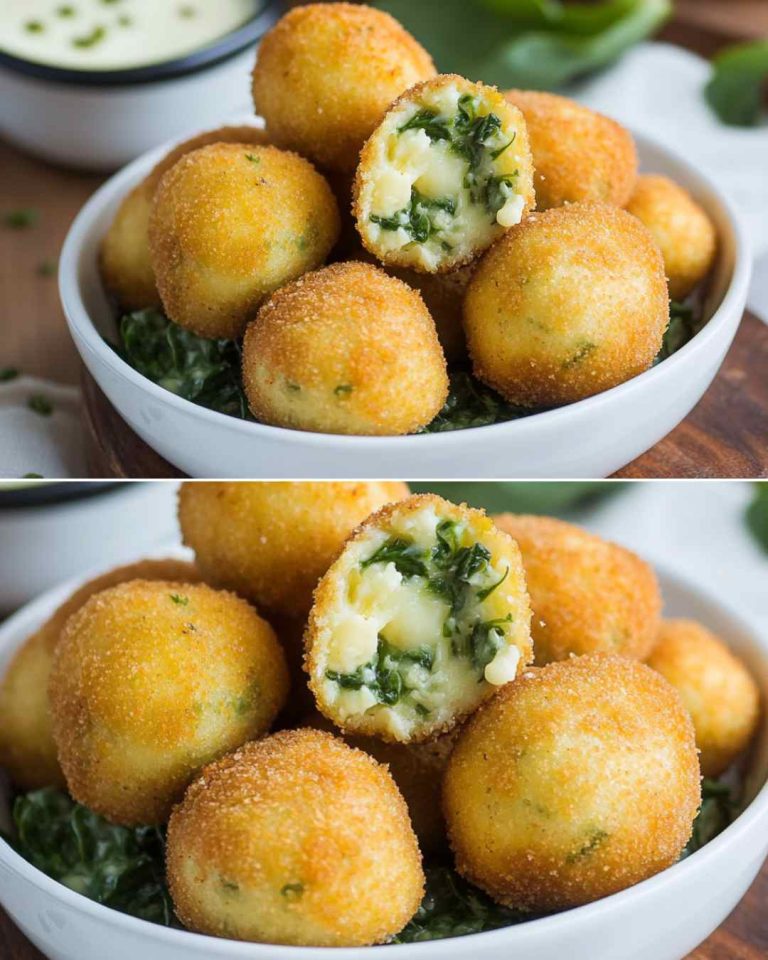 Croquetas de Espinacas y Queso Manchego: Fusión de Tradición y Sabor Verde