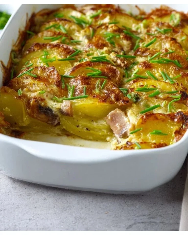 Cacerola Country con Salchichas y Champiñones al estilo tradicional