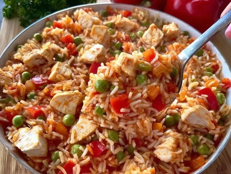 Plato de carne de arroz serbia, una receta tradicional con sabores auténticos