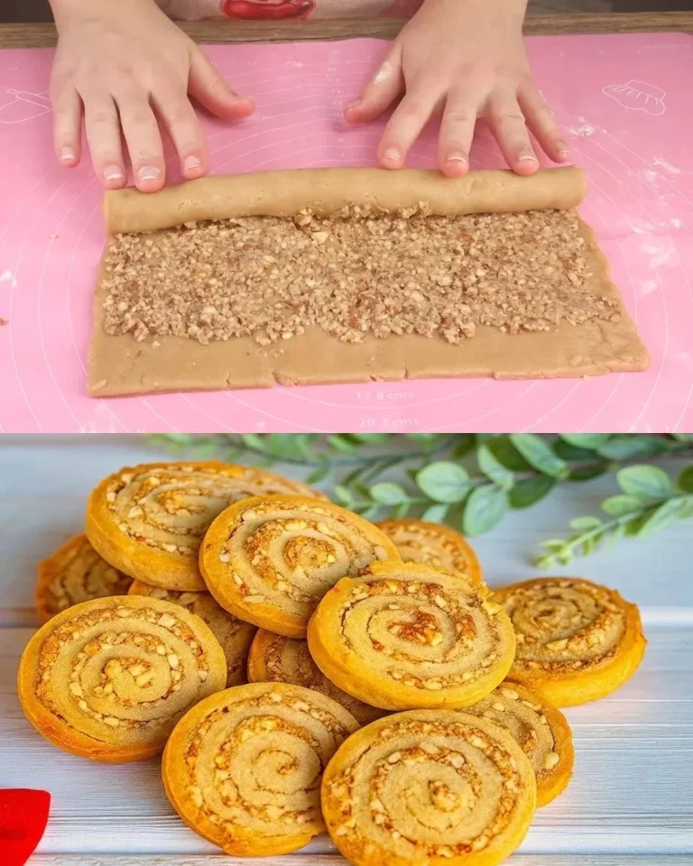Galletas de almendra y canela recién horneadas en un plato