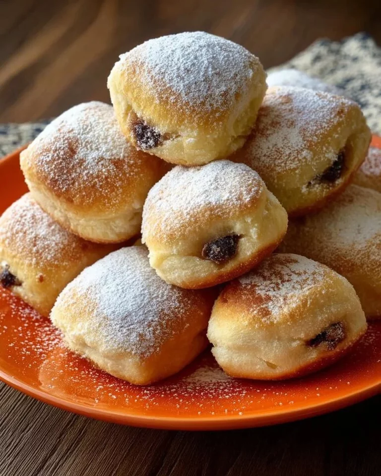 Honzovky caseros rellenos de mermelada, postre delicioso y fácil de hacer