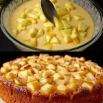 Delicioso pastel de manzana recién horneado con canela y manzanas frescas