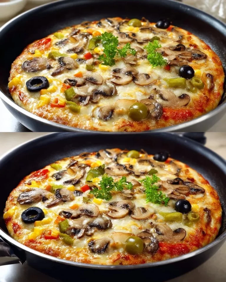 Pizza fácil en la estufa, receta rápida y deliciosa.