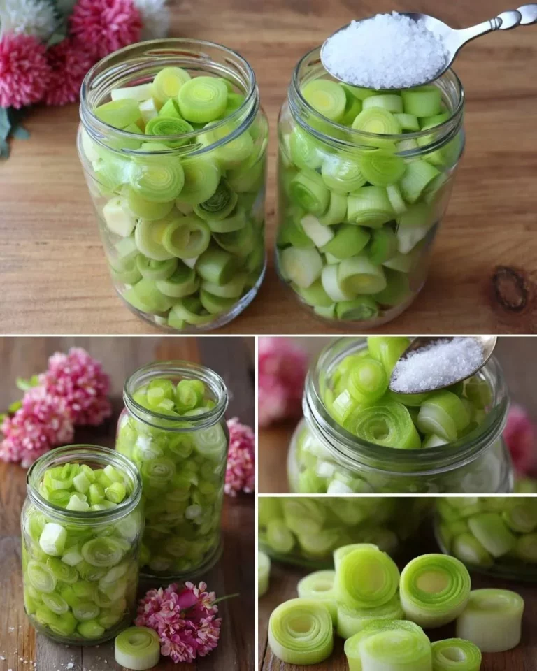 Receta de porros en vinagre, un plato sabroso y fácil