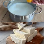 Bandeja de queso fresco desmenuzado, ideal para ensaladas y tacos.