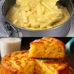 Deliciosa tarta de manzana recién horneada con manzanas frescas