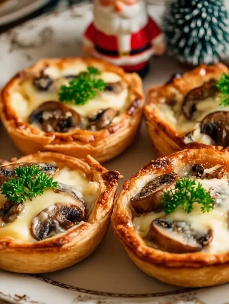 Canapés de salmón ahumado con queso crema en una bandeja de presentación.