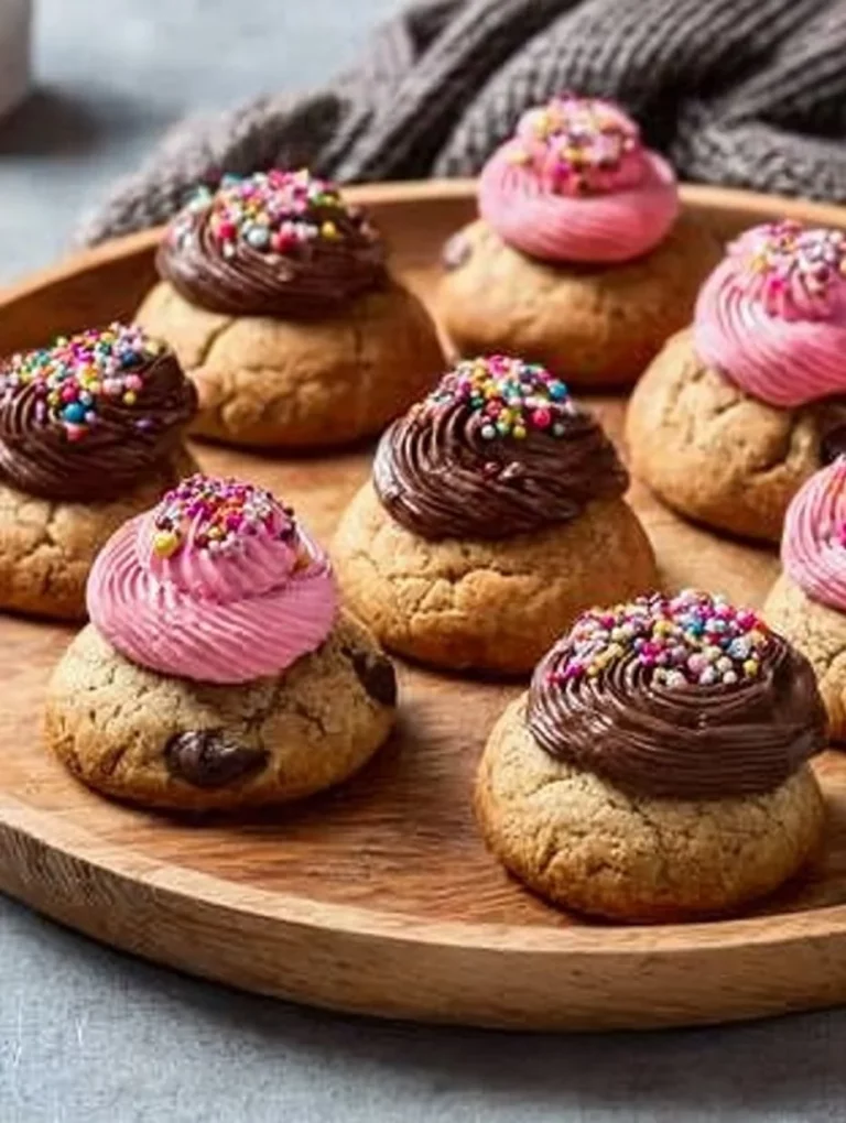 Deliciosas Galletas Crumbl recién horneadas en diferentes sabores.