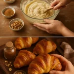 Brioche de Canela y Nueces recién horneado y esponjoso