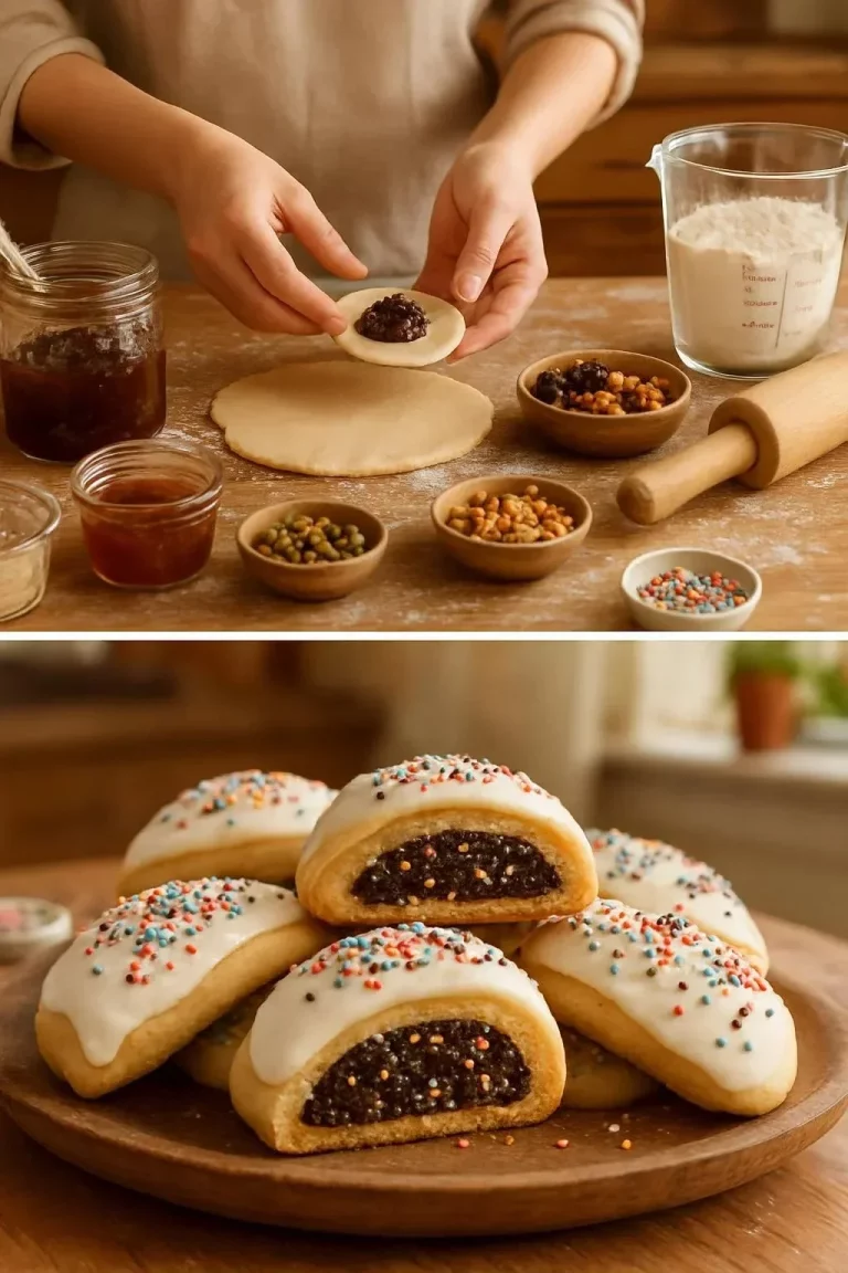 Cuccidati, galletas sicilianas rellenas de higo y nueces.