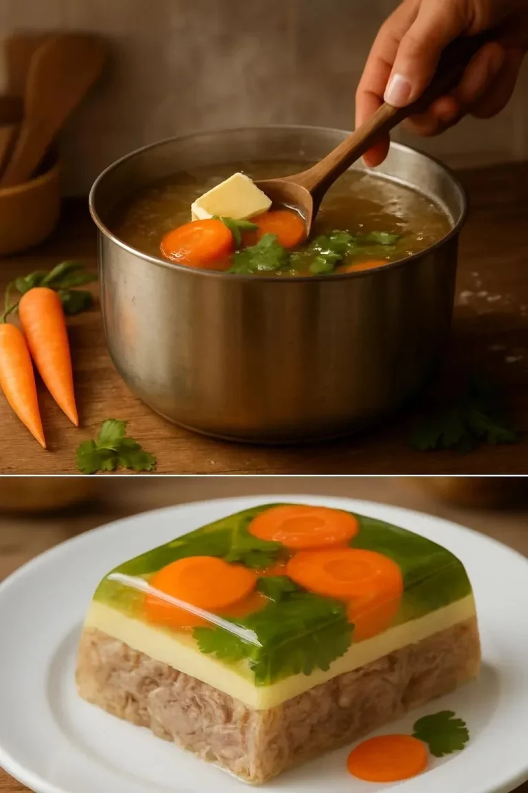 Receta de kholodets, un tradicional plato gelatinoso de Rusia