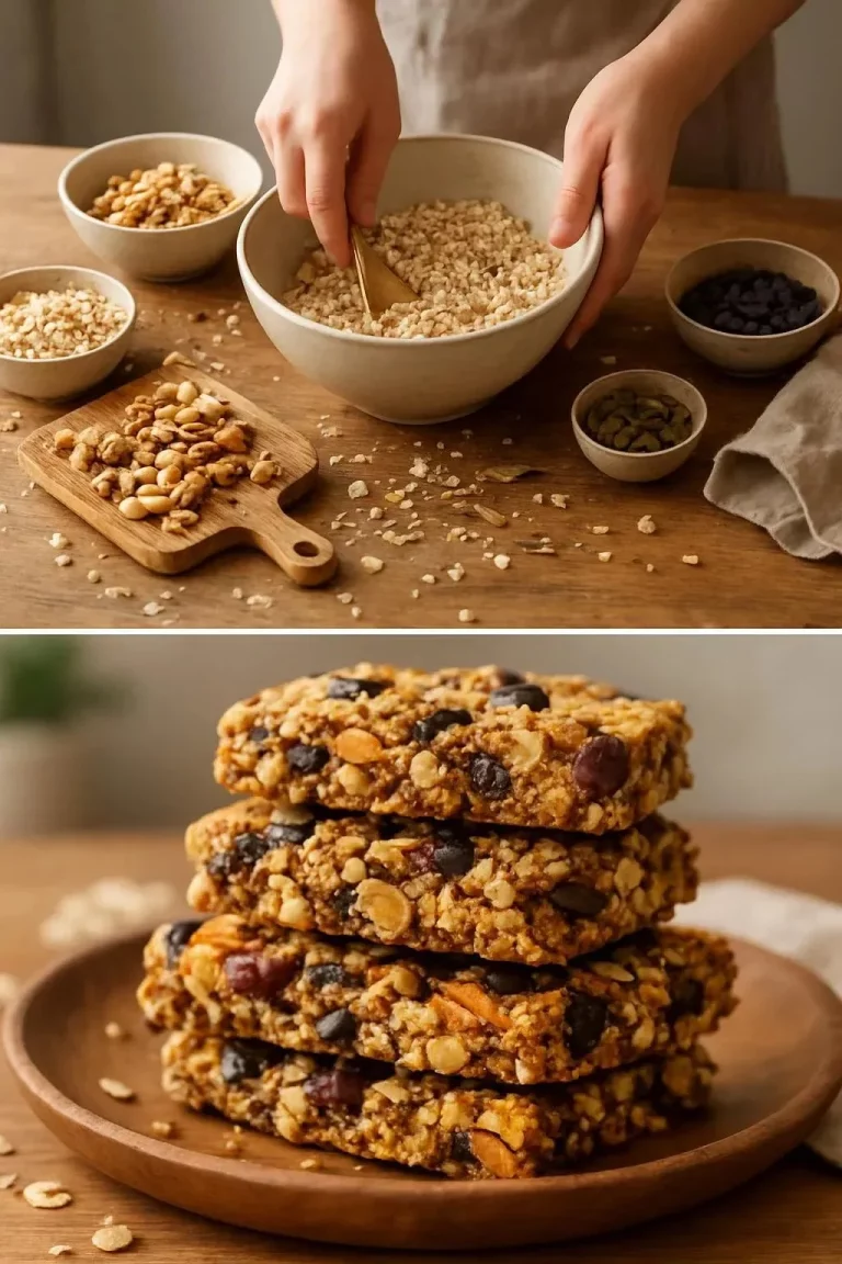 Receta de galletas energéticas caseras llenas de energía y sabor