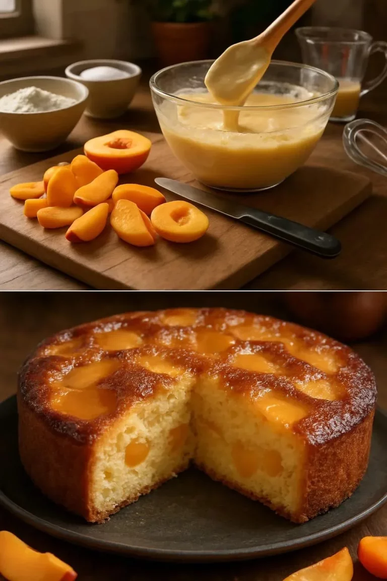 Tarta de manzanas caramelizadas con un toque dorado y jugoso