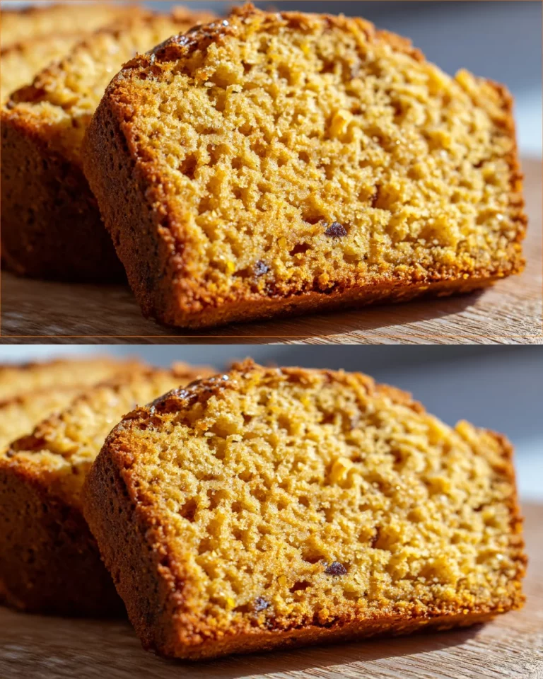 Bizcocho de avena y plátano sin azúcar, listo en 10 minutos