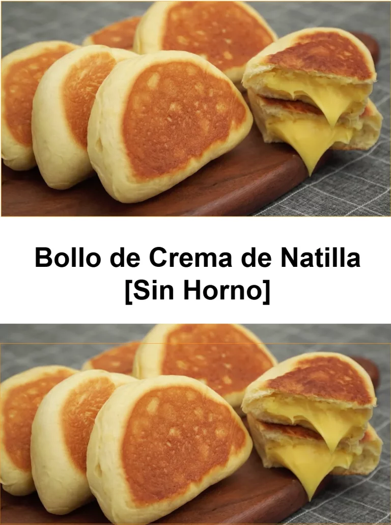 Bollo de crema de natilla sin horno, un delicioso postre fácil de hacer