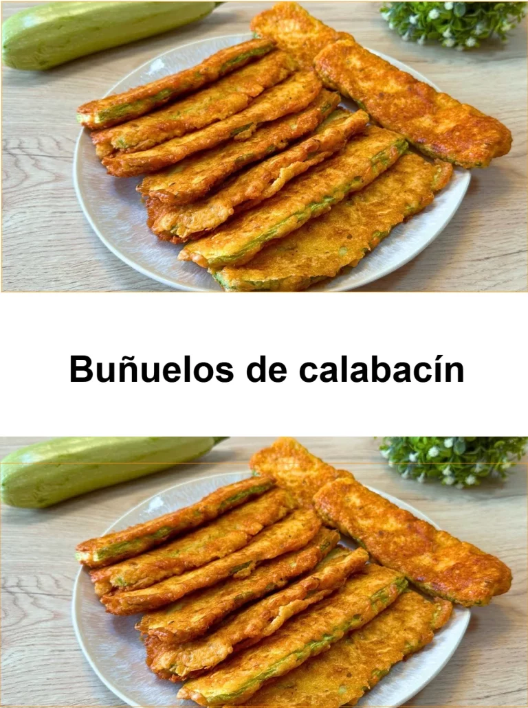 Deliciosos buñuelos de calabacín recién fritos