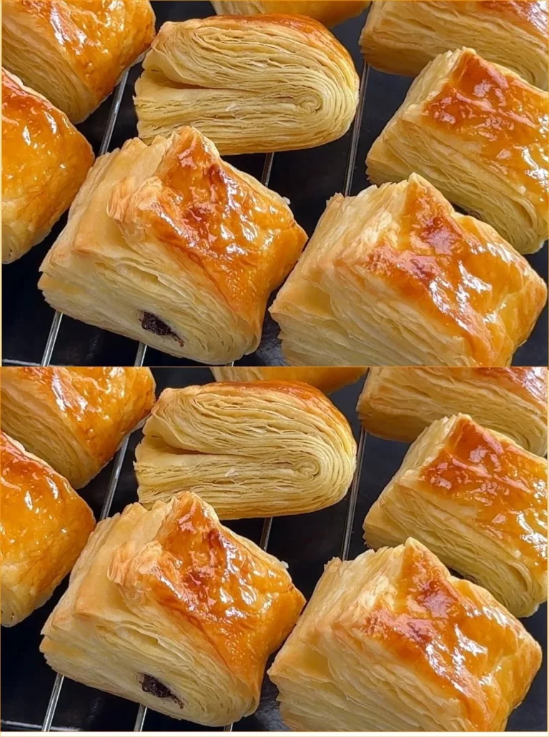 Receta de facil hojaldre crujiente y delicioso