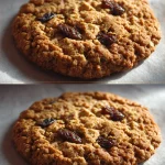 Galletas de avena saludables sin azúcar en un plato