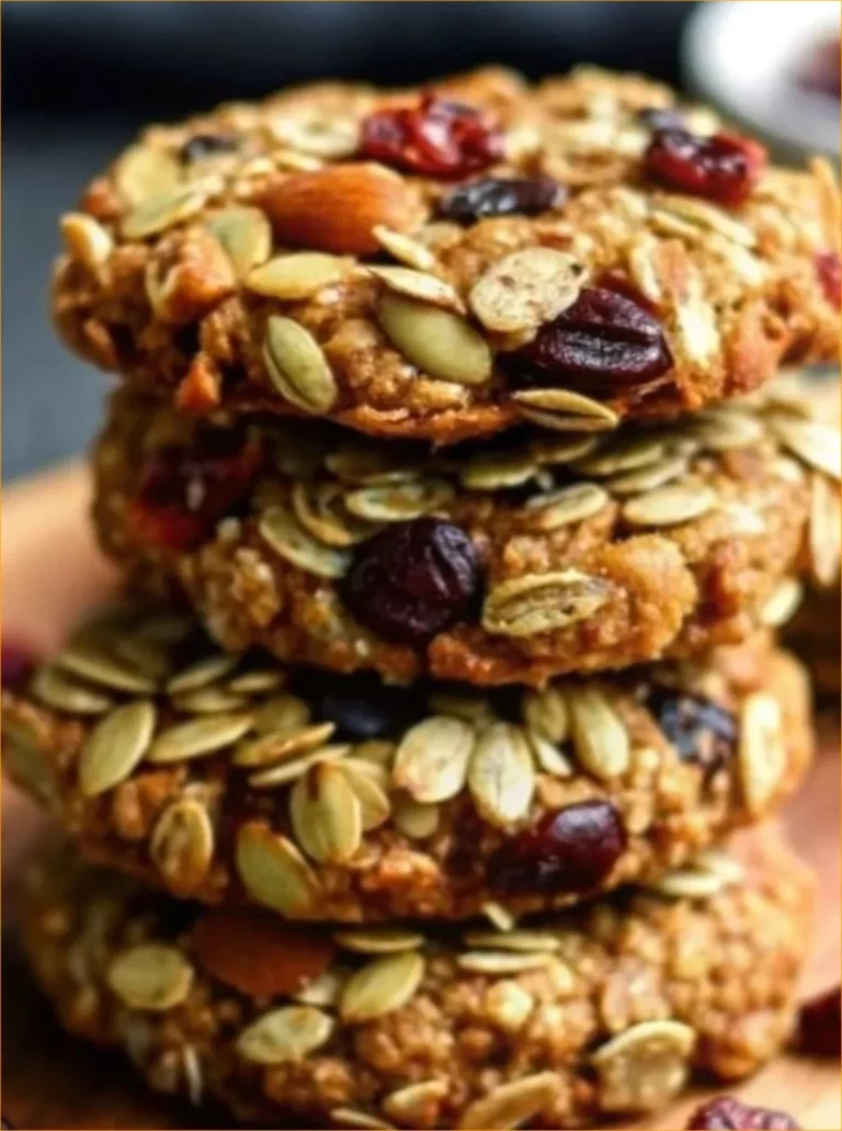 Galletas energéticas saludables ideales para un snack nutritivo.