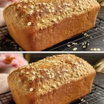 Receta de Pan de Avena Sin Azúcar, saludable y delicioso.