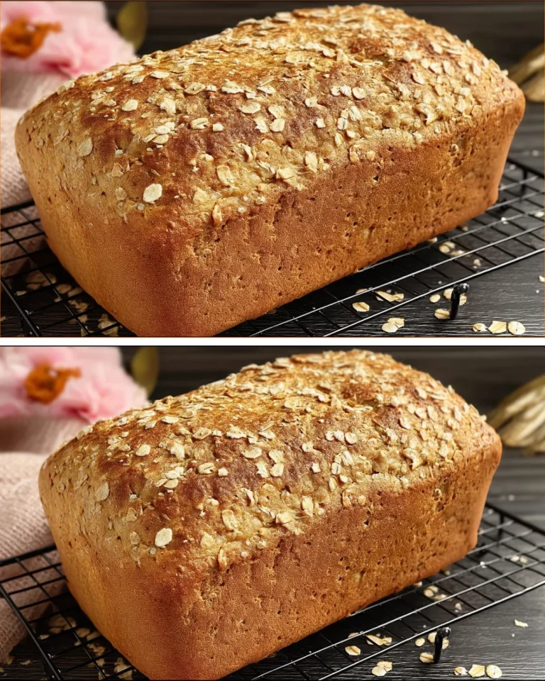 Receta de Pan de Avena Sin Azúcar, saludable y delicioso.