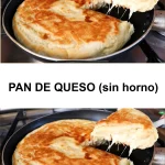 Pan de queso delicioso y fácil de preparar sin horno