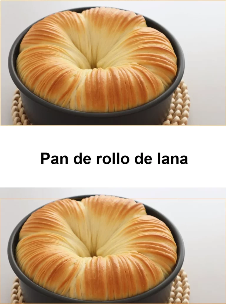 Delicioso pan de rollo de lana recién horneado con ingredientes frescos