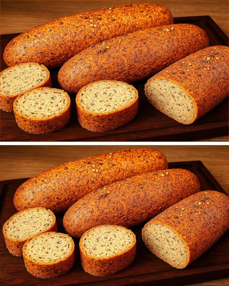 Receta de pan de lentejas de la abuela con ingredientes frescos y naturales