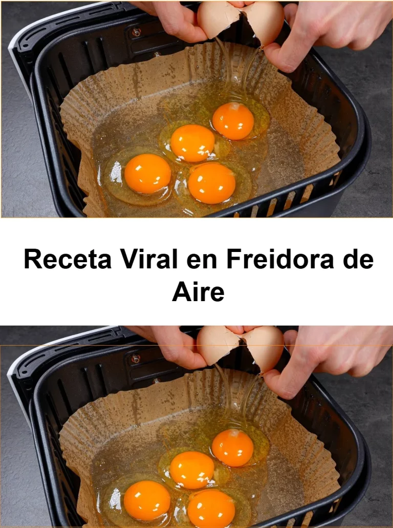 Receta viral en freidora de aire mostrando platillos crujientes y saludables