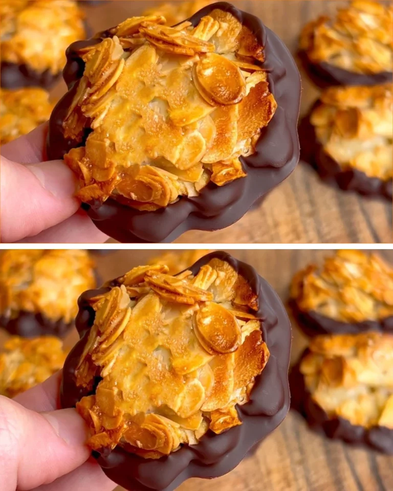 Rocas de Almendra saludables sin azúcar con tres ingredientes