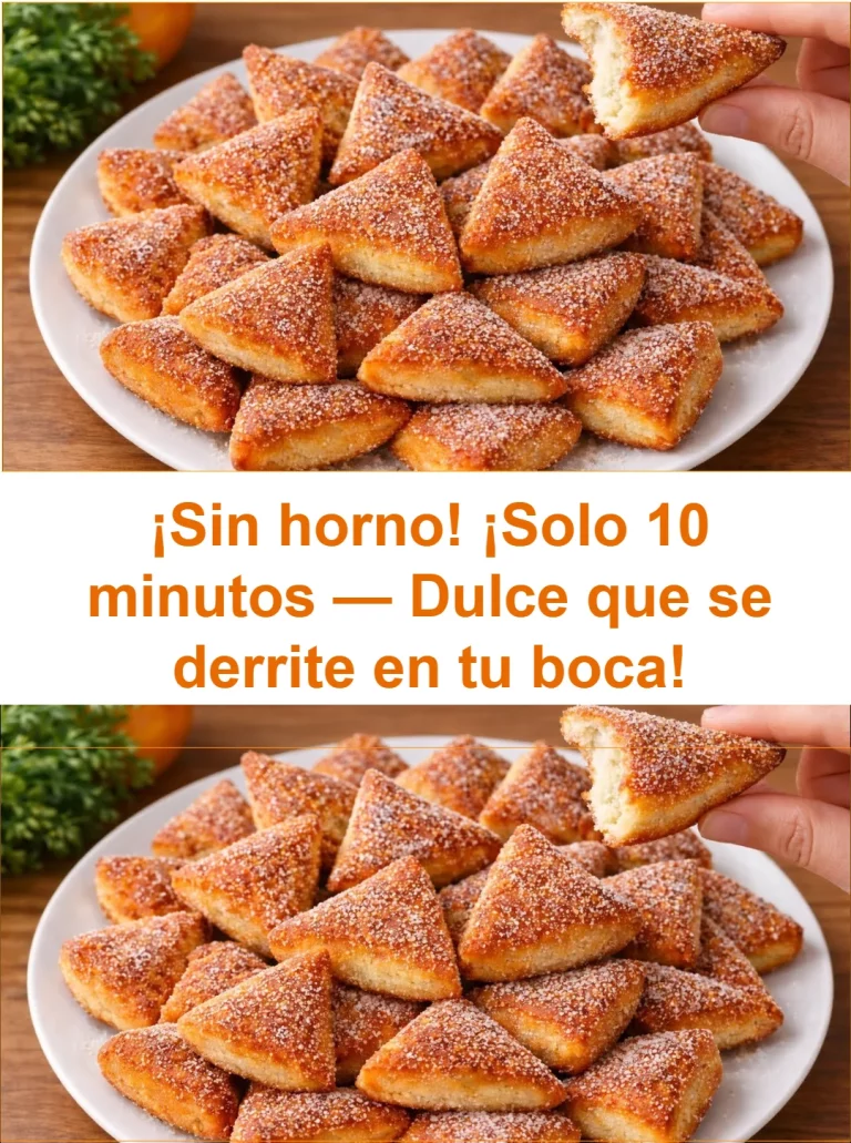 Dulce derretido listo en solo 10 minutos sin horno