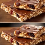 Barra de energía vegana rica en nutrientes y sabor.