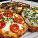 Pan de ricotta plano recién horneado, ideal para acompañar comidas.